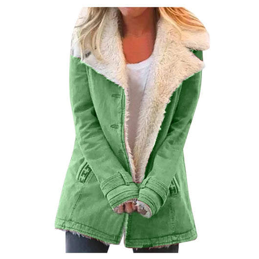 Chaqueta Acolchada de Algodón Polar para Mujer - Image 7