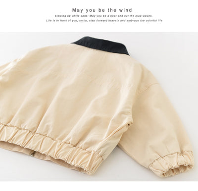 Cardigan con Cuello Grande y Cierre de Cremallera para Niños - Image 11