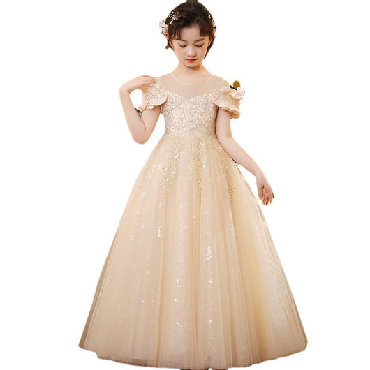 Vestido Princesa de Tul Elástico para Niñas - Image 5