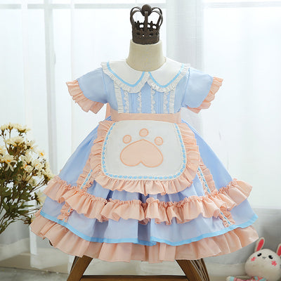 Vestido Infantil Princesa Estilo Lolita - Diseño Sirvienta Elegante para Niñas - Image 10