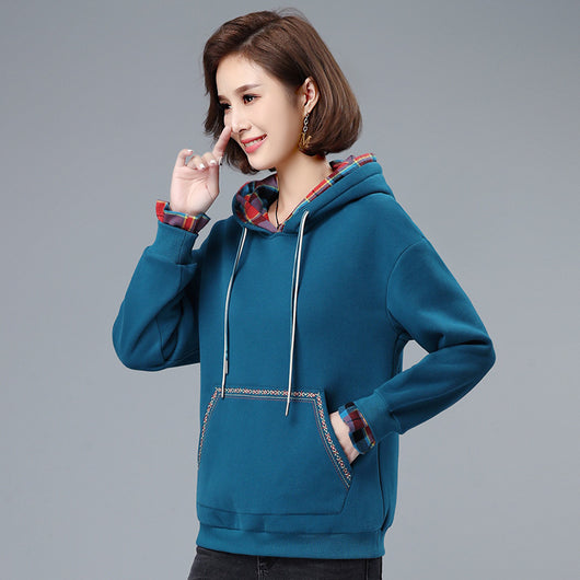Suéter Acolchado de Terciopelo para Mujer - Otoño e Invierno - Image 4