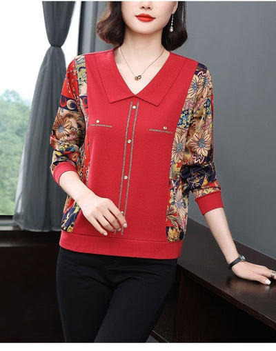 Camisa Clásica de Manga Larga Estilo Occidental para Adultos Mayores - Image 18