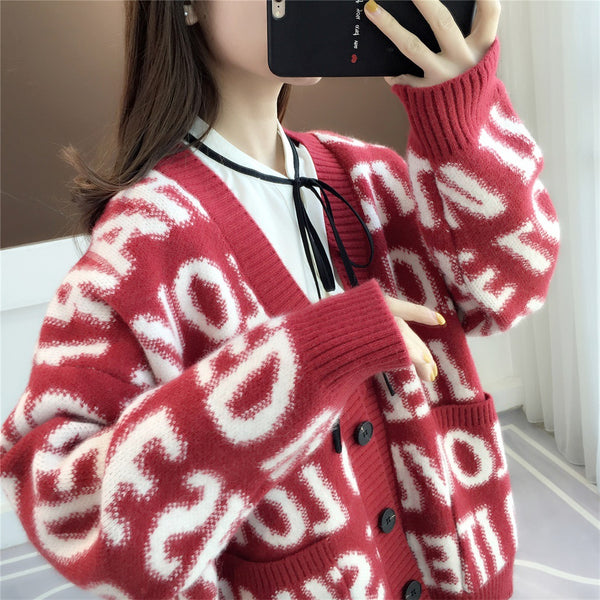 Cardigan Tejido Talla Grande de Largo Medio