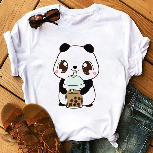 Playera Estampado Té con Leche - Manga Corta para Mujer - Image 24