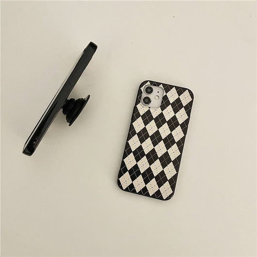 Funda Protectora de Silicona con Diseño Ajedrez y Corazón - Image 6