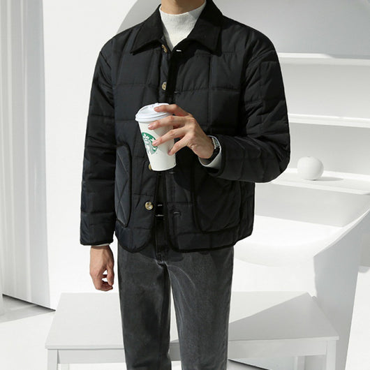 Camisa Suelta de Algodón Estilo Coreano para Invierno
