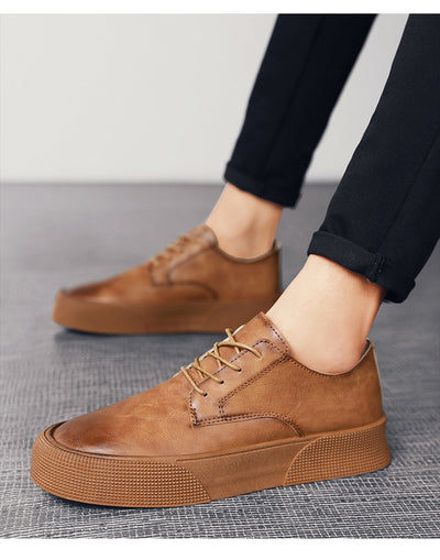 Zapatos Casuales Coreanos con Plataforma y Cordones - Image 21