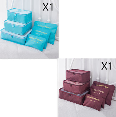 Set de 6 Bolsas Organizadoras de Viaje para Ropa - Image 36