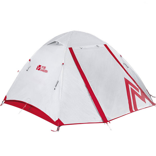 Tienda de Campaña Alpinista 3 Estaciones con Doble Techo, Marco de Aluminio Resistente a Viento y Lluvia - Image 13