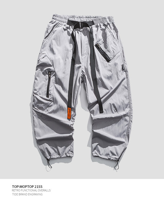 Pantalones Cargo Holgados para Hombre con Bolsillos Grandes y Costuras Reforzadas - Image 12