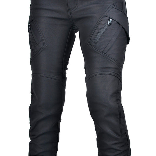 Pantalones de Ciclismo Impermeables con Forro Polar Acolchado y Protección Antigolpes - Image 18
