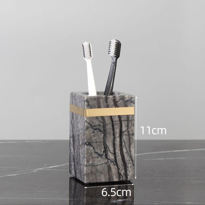 Juego de Baño Mármol Lujo - Set Completo de 5 Piezas - Image 16