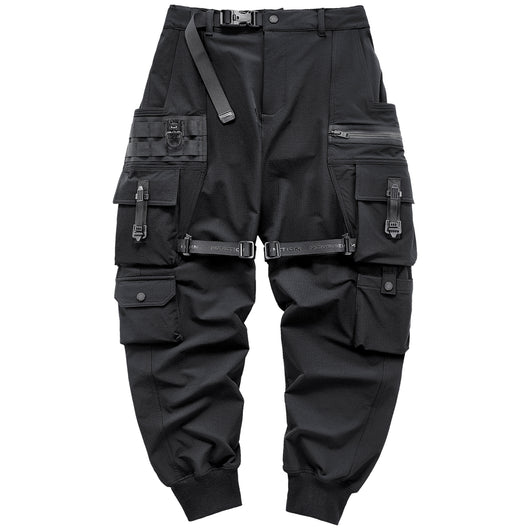 Pantalones Deportivos Holgados con Cordón para Hombre - Image 10