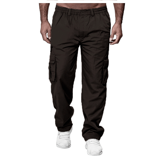 Pantalones Cargo Holgados Multibolsillos para Hombre - Image 13