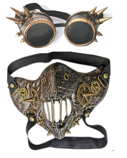 Máscara Steampunk Gótica Punk - Image 8