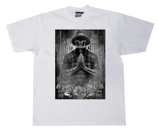 Playera Clásica Calavera West Coast Estilo Old School - Image 4