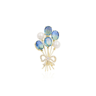 Broche de Cristal Imitación Elegante - Image 5