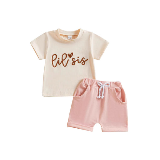 Conjunto Infantil Casual de Camiseta y Short Estampado - Image 17