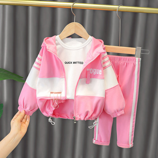 Conjunto Deportivo de Manga Larga para Niña Estilo Coreano - Image 10