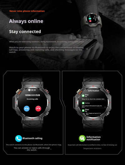 Reloj Inteligente Deportivo con GPS y Llamadas Bluetooth - Image 10