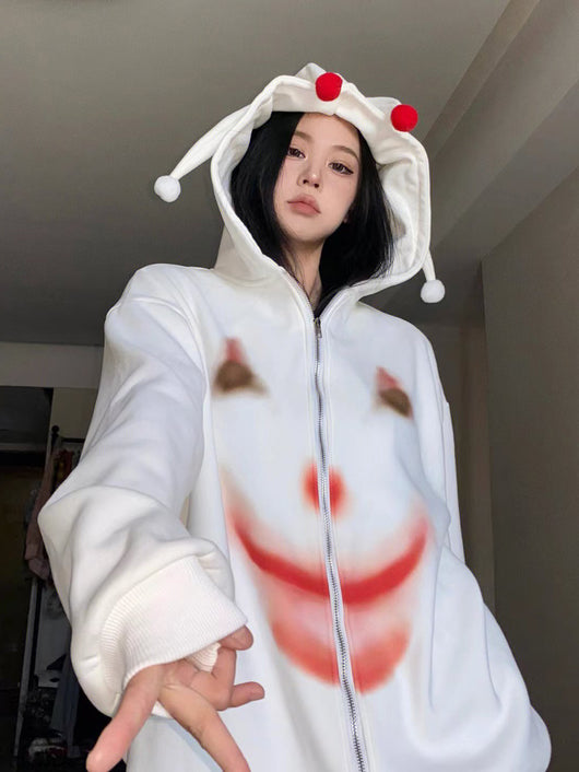 Suéter Blanco Oversize Joker para Mujer - Image 7