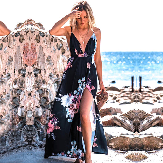 Vestido Chifón sin Mangas con Tirante Cruzado para Mujer - Image 10