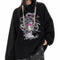 Suéter Polo Manga Larga Medusa Serpiente Otoño Invierno Negro