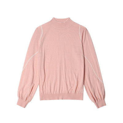 Cardigan Tejido con Encaje Delicado para Mujer - Image 12