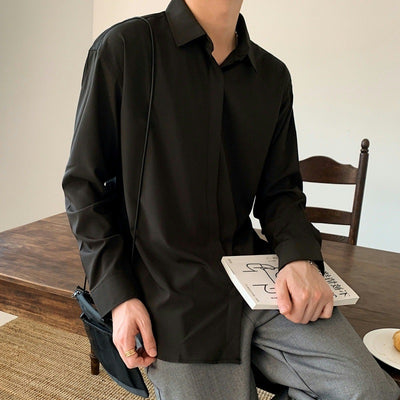Camisa Manga Larga Audaz para Hombre - Estilo Moderno y Salvaje - Image 6