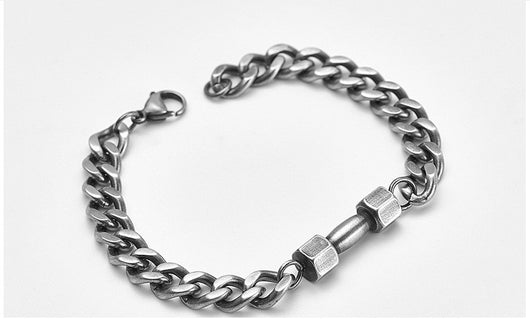 Pulsera de Acero Titanio para Hombre - Diseño Vintage - Image 12