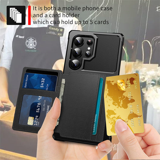 Funda para Celular con Soporte de Tarjetas para Auto - Image 36