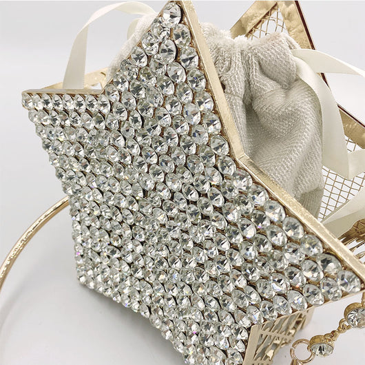 Clutch de Noche Estrella con Diamantes Brillantes - Image 6