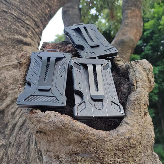 Billetera Metálica de Aleación de Aluminio con Protección RFID - Image 2
