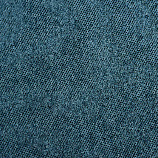 Close-up of a dark gray thickening double-sided linen-look jacquard curtain fabric with a textured weave. - Image 9