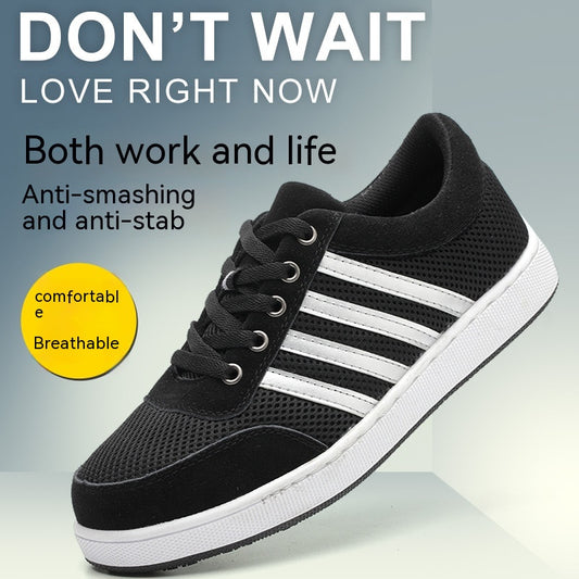 Zapatos de Trabajo Casual con Protección Laboral Transpirables