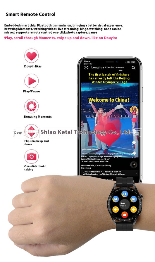 Reloj Inteligente con Carga Inalámbrica, Pagos Offline y Asistente de Voz - Image 15