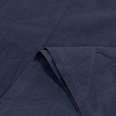 Polo Casual Británico Hombre con Cuello Solapa y Cierre de Hebilla en Lino - Image 16