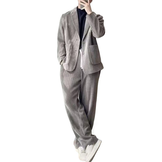 Conjunto Elegante de Traje y Pantalones Casuales para Hombre - Image 5