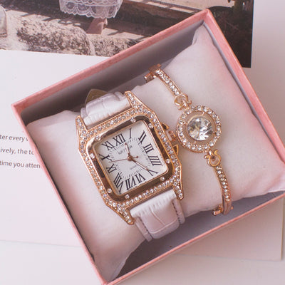 Reloj Cuadrado con Cristales para Mujer - Image 14