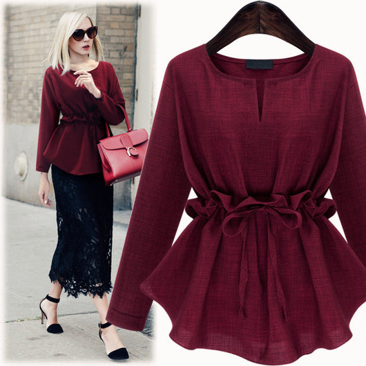 Ropa Talla Extra Grande para Mujer - Algodón y Lino Cómodo - Image 5