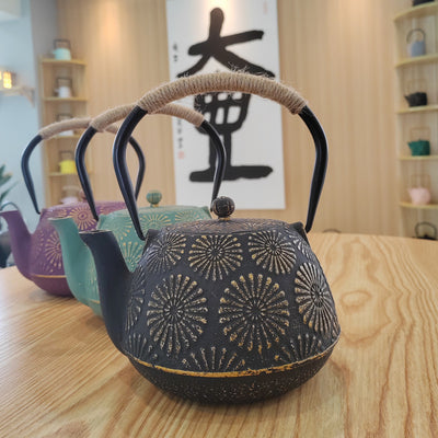 Estufa Japonesa de Colores para Tetera de Hierro