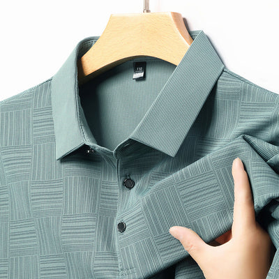 Polo Slim Fit Transpirable con Solapa - Elegancia Moderna para Hombre - Image 6