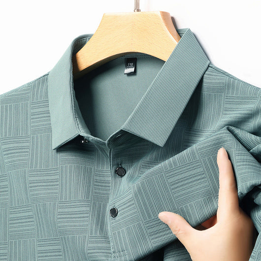 Polo Slim Fit Transpirable con Solapa - Elegancia Moderna para Hombre - Image 6
