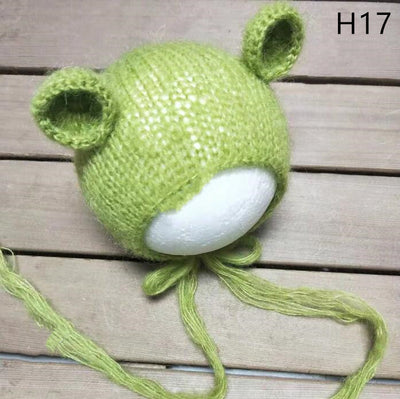 Gorro Suave de Mohair para Fotografía de Bebés - Tejido Artesanal - Image 71