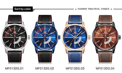 Reloj Deportivo para Hombre con Calendario, Pantalla Luminosa y Correa de Cuero Genuino - Image 14