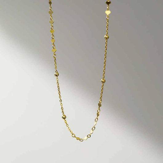 Collar de Plata Esterlina Cadena Escote Minimalista - Image 9
