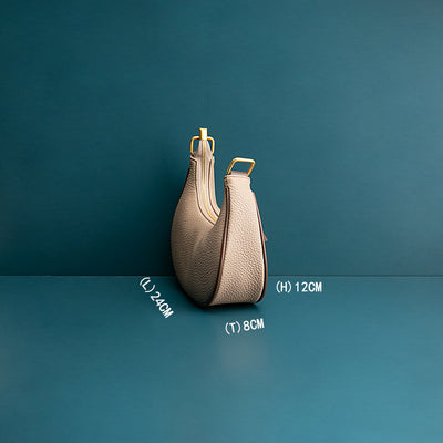 Bolsa de Cuero Genuino Estilo Cowbag Axilar Diseño Exclusivo - Image 4