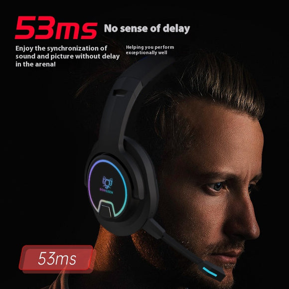 Auriculares Inalámbricos Gaming con Micrófono y Cancelación de Ruido