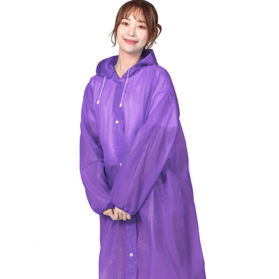 Impermeable Reforzado con Transparencia para Actividades al Aire Libre - Image 8