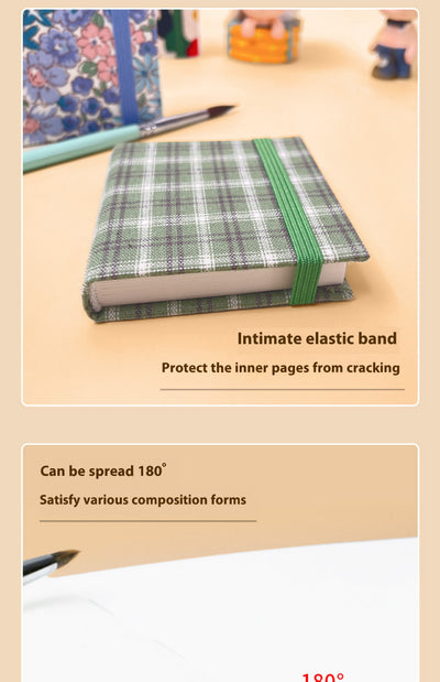 Cuaderno de Viaje Portátil para Acuarela con Diseño de Pájaro Feile - Image 33